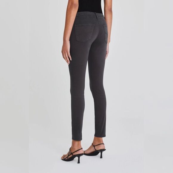 AG ‘Prima’ Cigarette Leg Skinny Pant - Smooth Slate - Picture 1 of 8